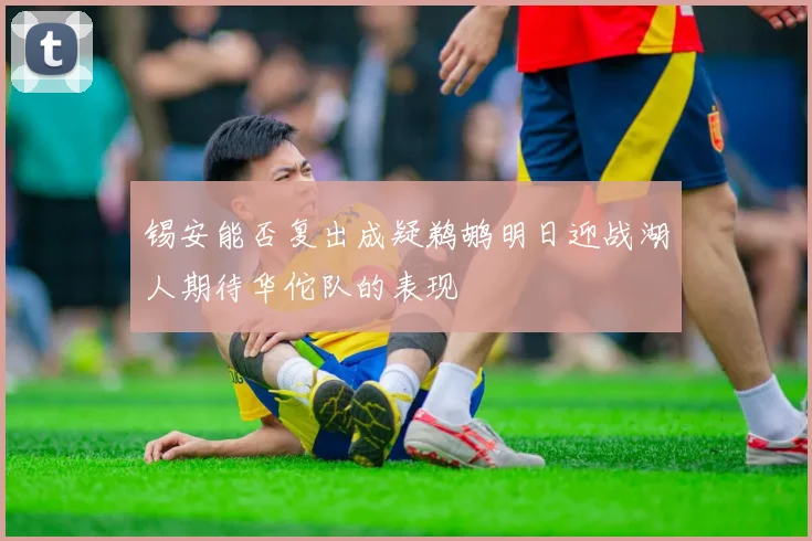 锡安能否复出成疑鹈鹕明日迎战湖人期待华佗队的表现