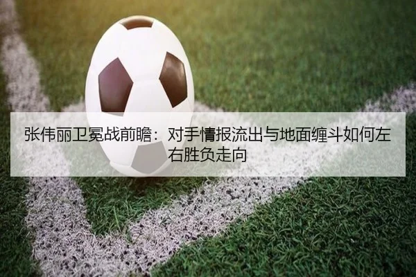 张伟丽卫冕战前瞻：对手情报流出与地面缠斗如何左右胜负走向 | HaoBo
